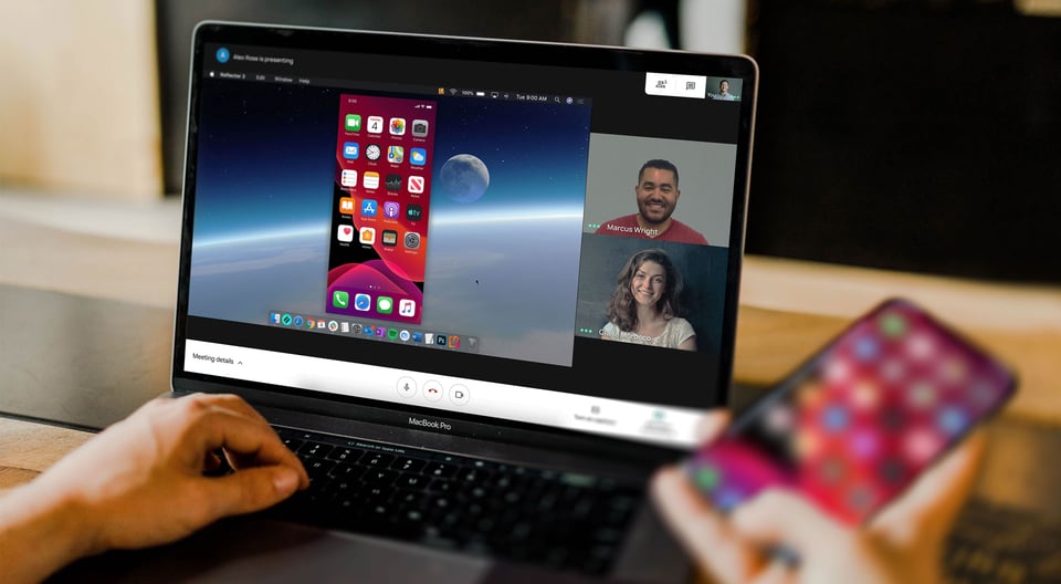How to Share Your iPhone, iPad and Android Screen with Google Meet